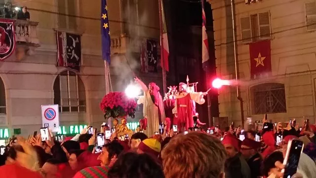 In foto la Vezzosa Mugnaia sul Cocchio dorato